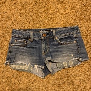 Jean shorts